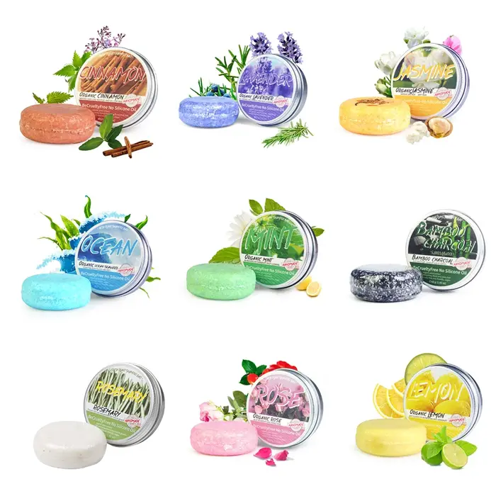 Shampooing magique fait à la main pour cheveux secs