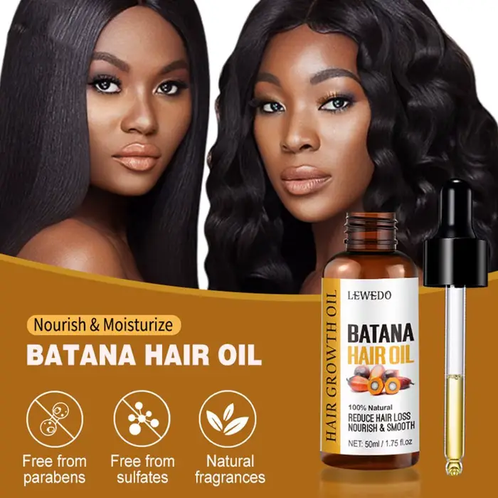 Huile Batana pour cheveux 100% naturels