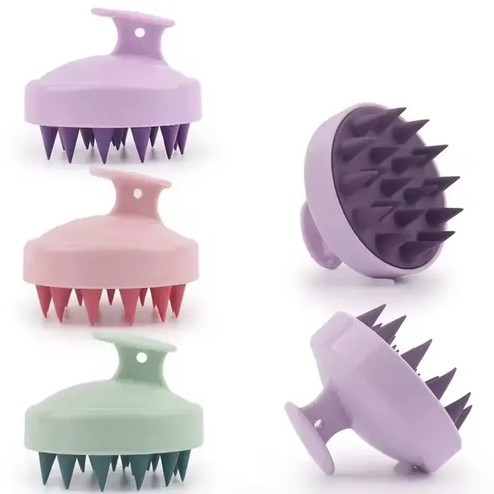 Brosse à shampooing en silicone