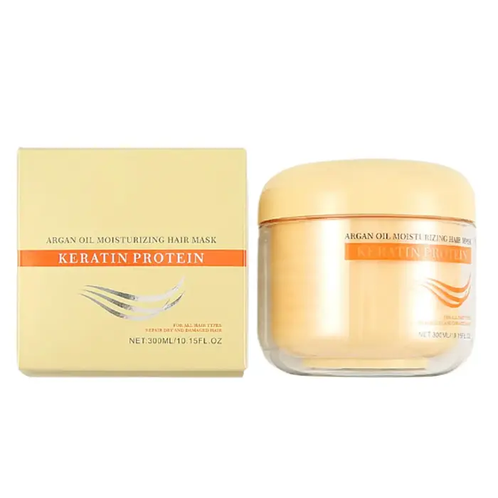 Masque capillaire hydratant et nourrissant 300ml pour réparation des pointes fourchues et des cas de