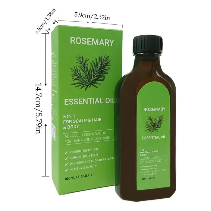 Huile essentielle de soin capillaire 3 en 1