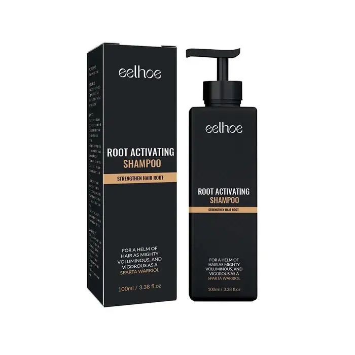 Eelhoe shampooing activateur de racines naturelles Anti-chute de cheveux soin des cheveux shampooing