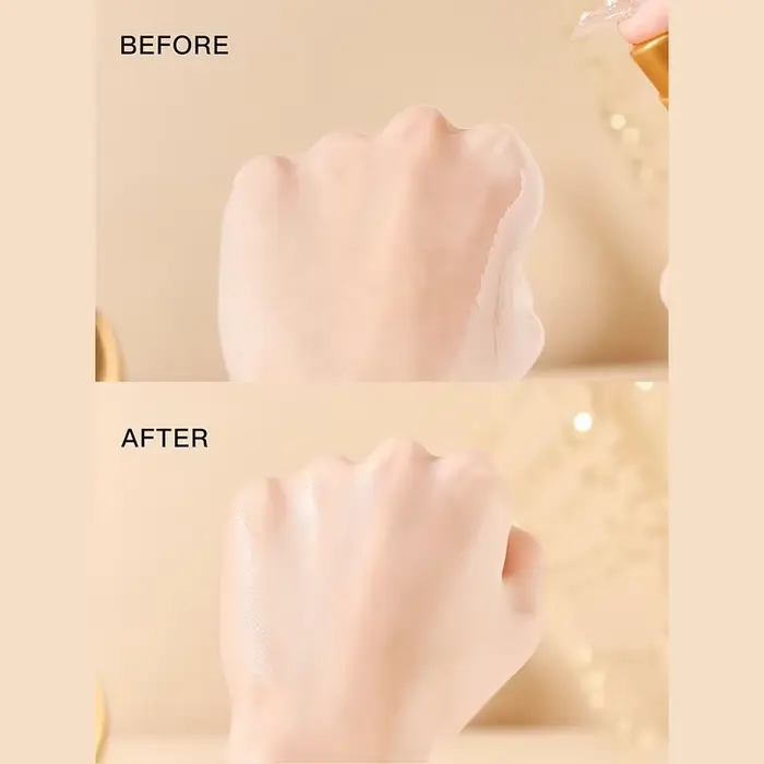 Le spray d'huile essentielle de soin capillaire nourrissant en profondeur peut augmenter la brillance et améliorer la