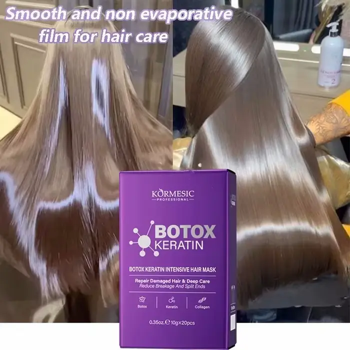 Masque capillaire à la kératine magique