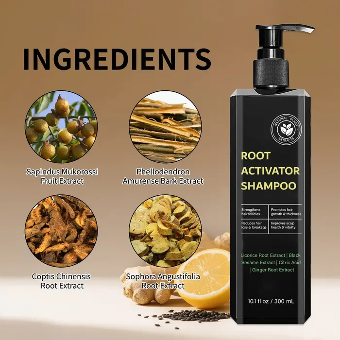 Shampoing Anti-calvitie épais