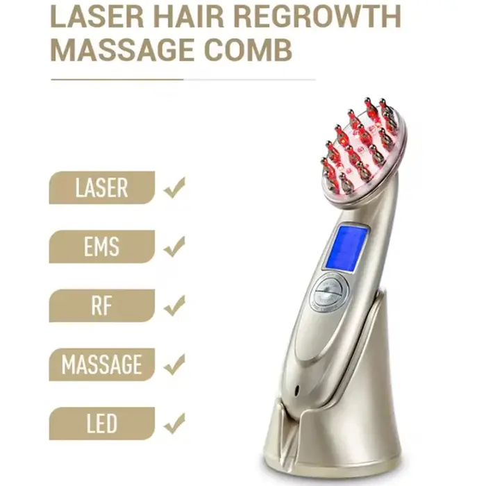 Peigne électrique Laser pour la croissance des cheveux