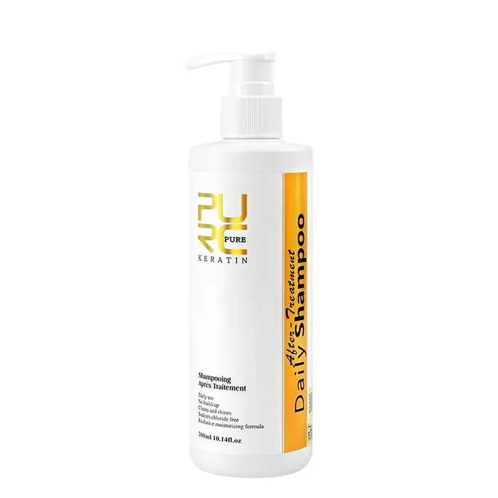 PURC Shampoing Quotidien Traitement de Nettoyage du Cuir chevelu Shampooing Post-Astraightenant à la