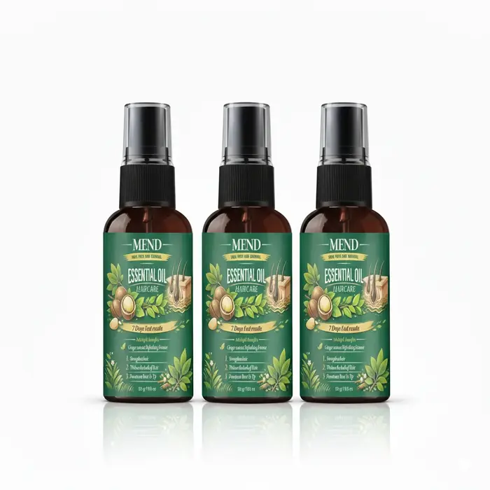 Huile capillaire naturelle pure. Résultats rapides en 7 jours. Renforce et épaissit les cheveux. Pénètre de la racine à