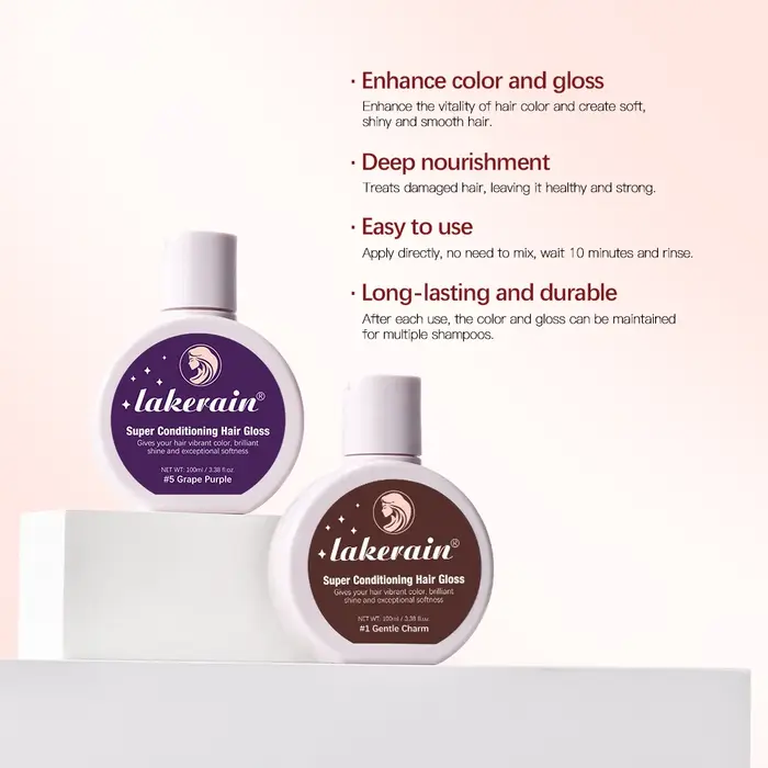 Gloss capillaire super revitalisant hydratant semi-permanent