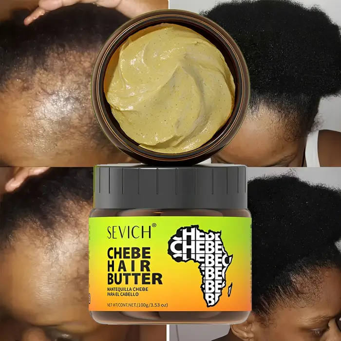 Masque capillaire 100% pur et biologique africain au beurre de Chebe
