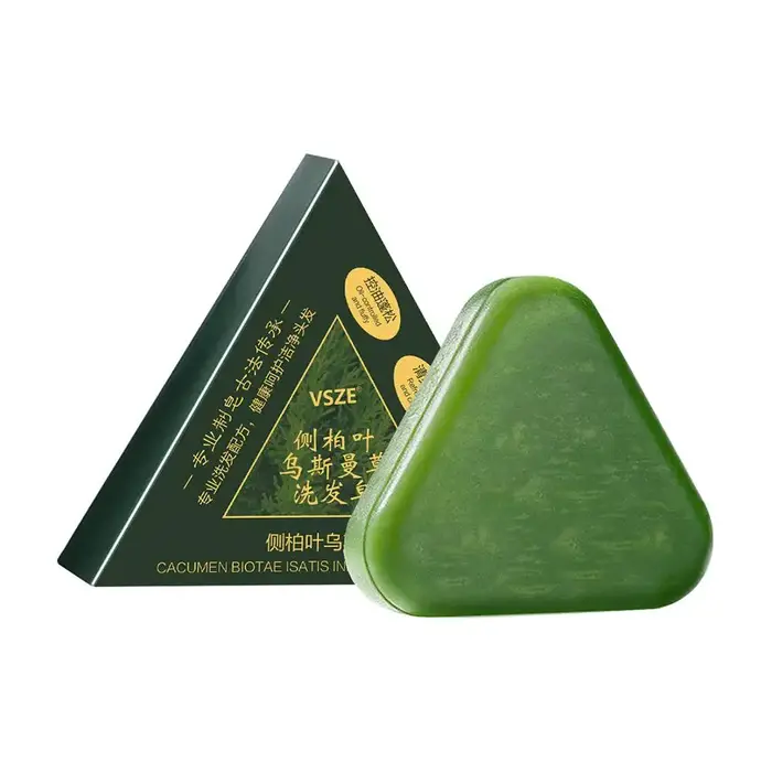 Shampoing Solide Naturel VSZE Cacumen Biotae aux Herbes – Anti-Chute, Anti-Pelliculaire, Contrôle du