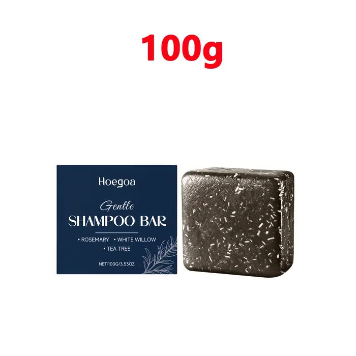 Barre de shampoing au romarin pour la croissance des cheveux Shampooing solide naturel avec huile