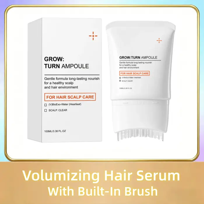 Sérum volumisant pour cheveux, soin nourrissant en profondeur, réparation des racines des cheveux ab