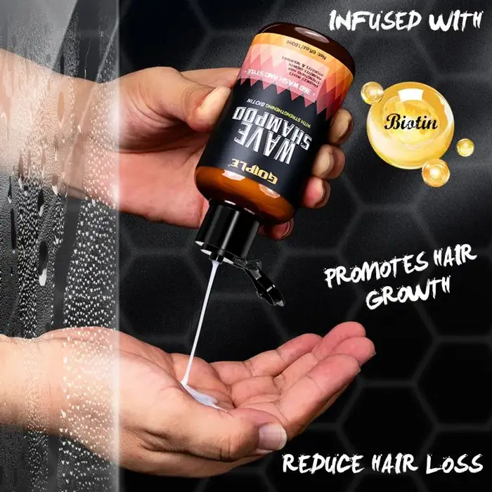 Kit de shampoing de lavage Wave Pomade 360 pour hommes