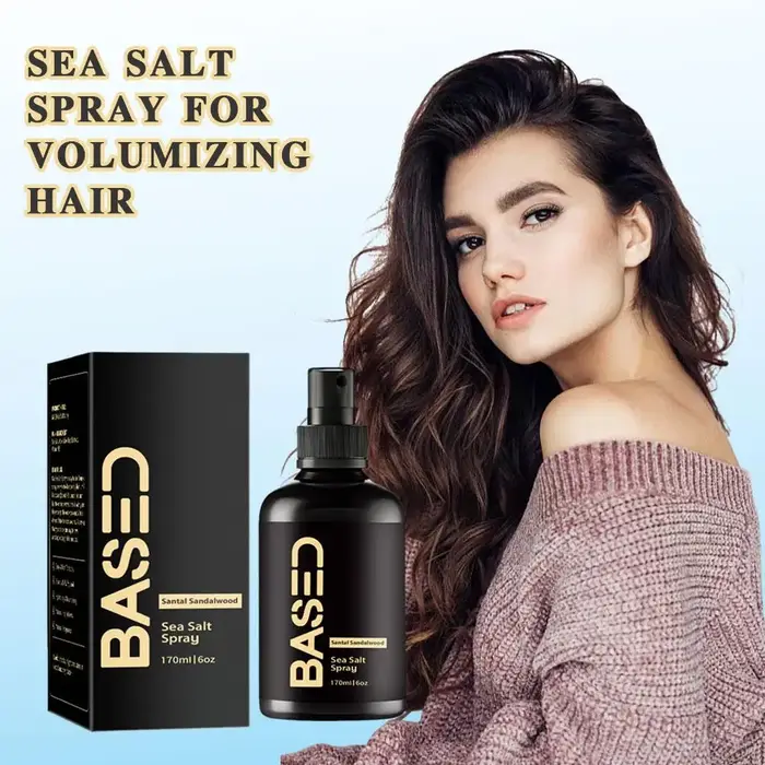 3 styles de spray capillaire au sel marin longue durée pour hommes et femmes