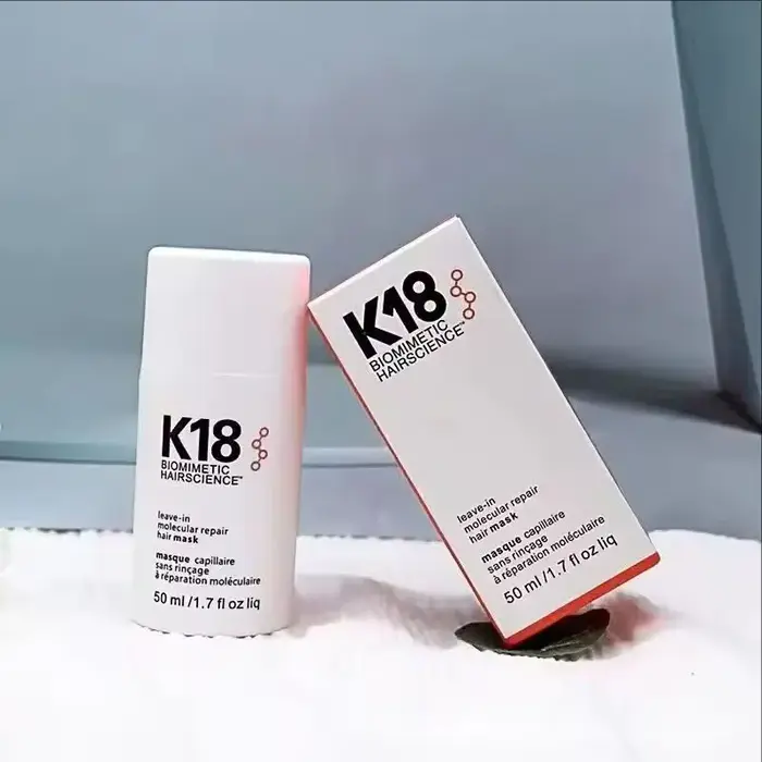 Masque capillaire réparateur à la kératine moléculaire K18 sans rinçage 50 ml