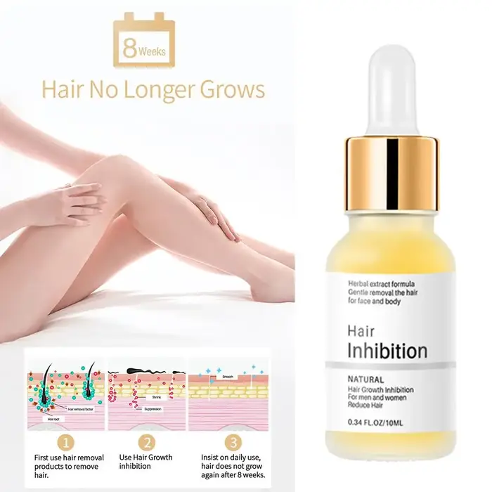 Sérum d'inhibition des cheveux