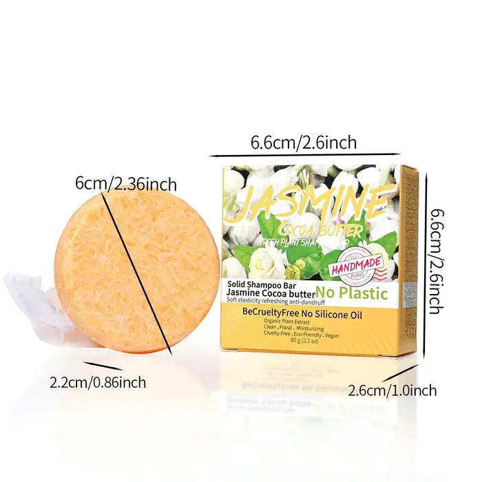 Shampoing fait à la main parfumé au jasmin
