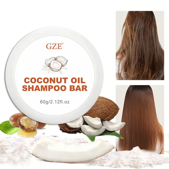 Barre de shampoing à l'huile de coco GZE