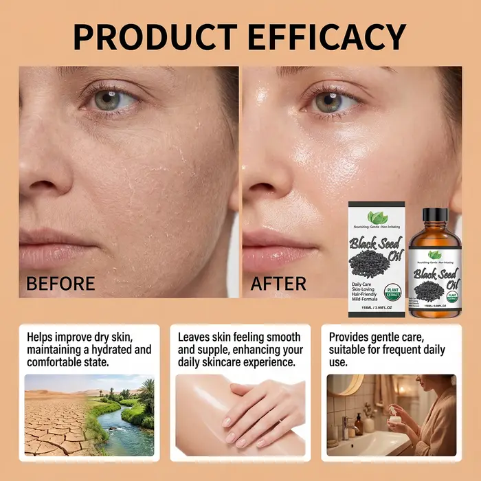 Huile de Nigelle Bio pour Cheveux