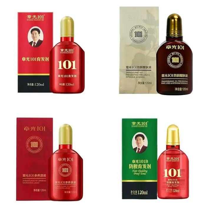 Lotion pour cheveux du cuir chevelu, 120ml, Essence de Ginseng et de gingembre, liquide, revitalisan