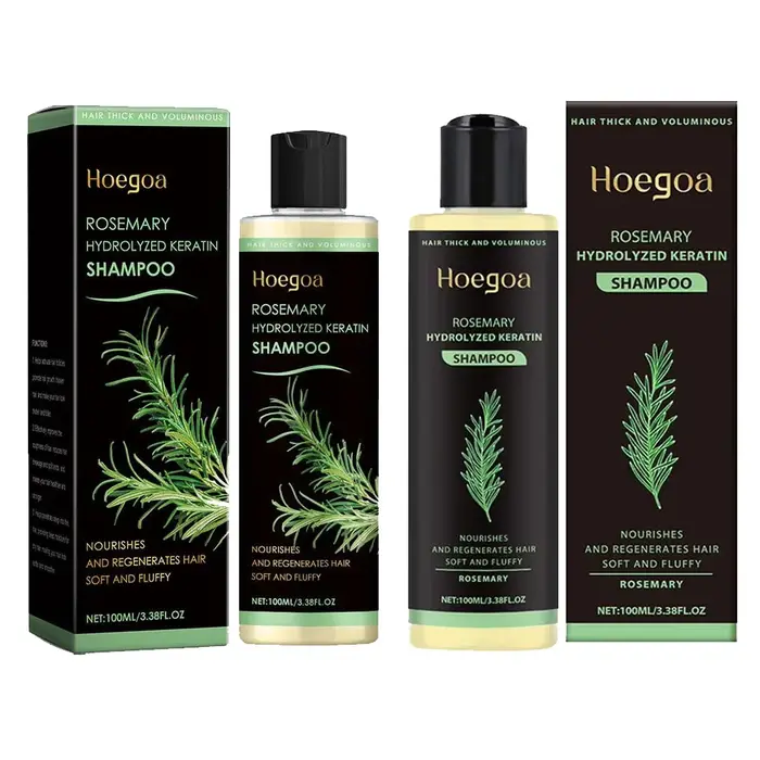 Shampooing capillaire Hoegoa à la rosemary