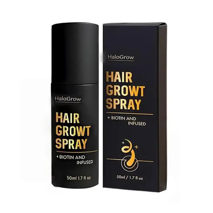 Halogrow – Spray pour la croissance des cheveux, sérum rapide, Anti-perte de cheveux, prévient la ca