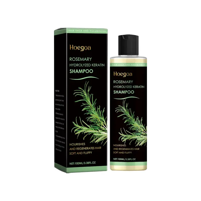 Shampoing pour cheveux au romarin, repousse des cheveux, réparation nourrissante en profondeur, poin