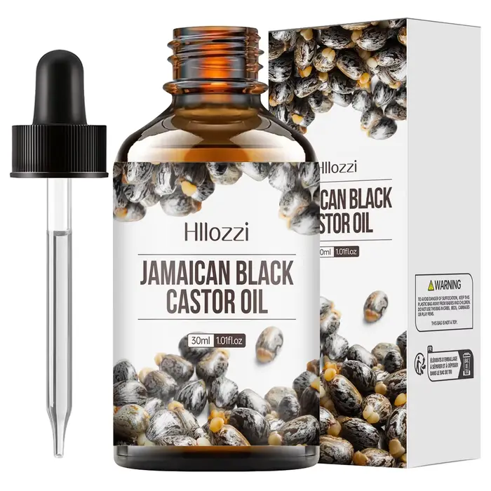 Huile essentielle de ricin noir, huile essentielle pure, peut protéger les cheveux et la peau, préve
