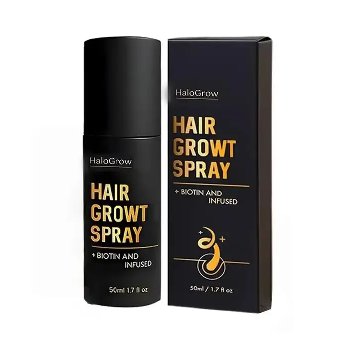 Halogrow – Spray de croissance des cheveux, sérum rapide, produits anti-chute, soin du cuir chevelu,