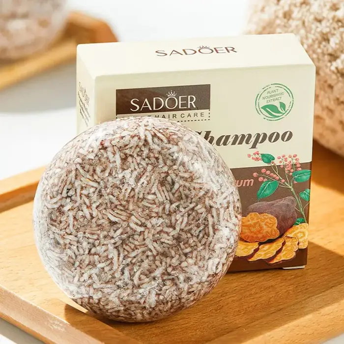 Barre de shampoing Polygonum, savon biologique pour le nettoyage en profondeur des cheveux, contrôle du sébum, renforce les racines des cheveux, shampoing pour soins capillaires, 1 à 5 pièces