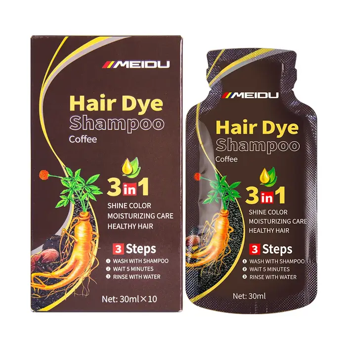 Shampoing 3 en 1 pour teinture capillaire