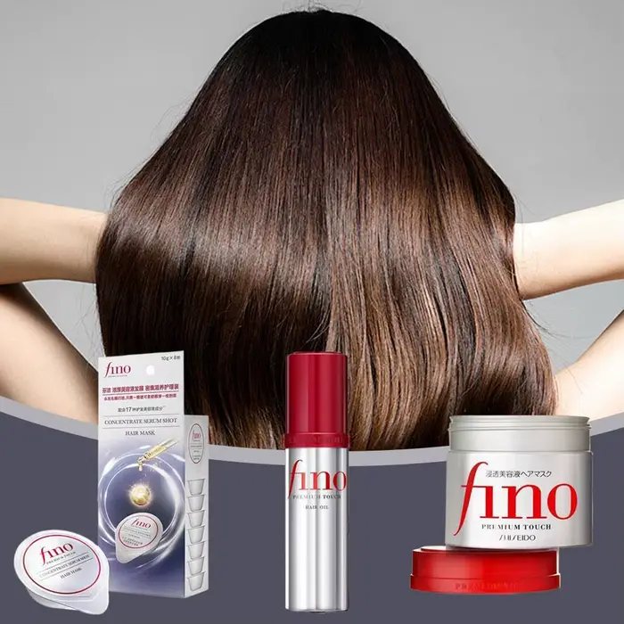 Japonais Fino shampooing revitalisant réparation des cheveux masque capillaire collagène kératine