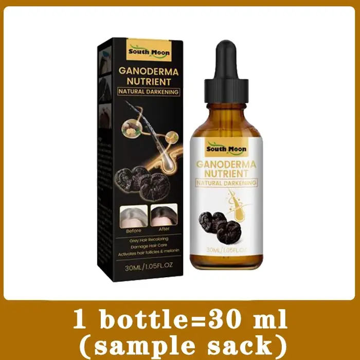 Sérum liquide de traitement des cheveux gris et blancs pour hommes et femmes, produit nourrissant, r