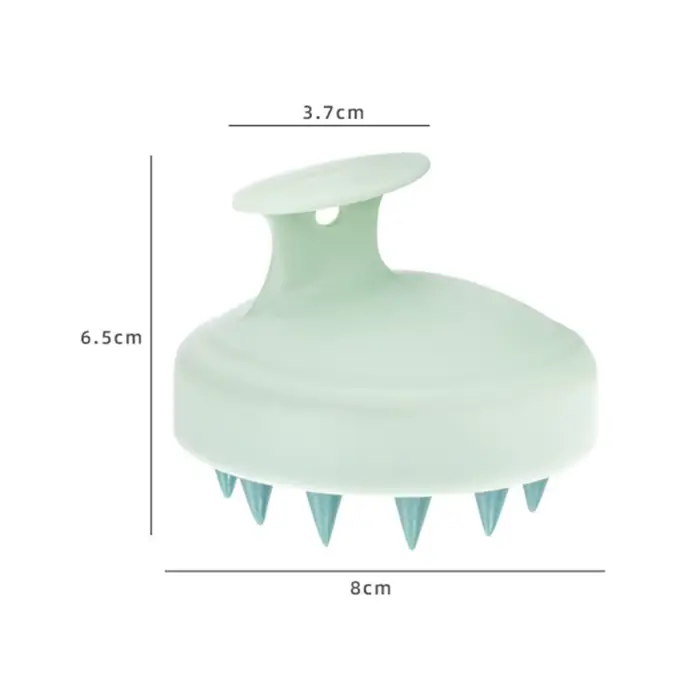 Brosse à shampoing en Silicone