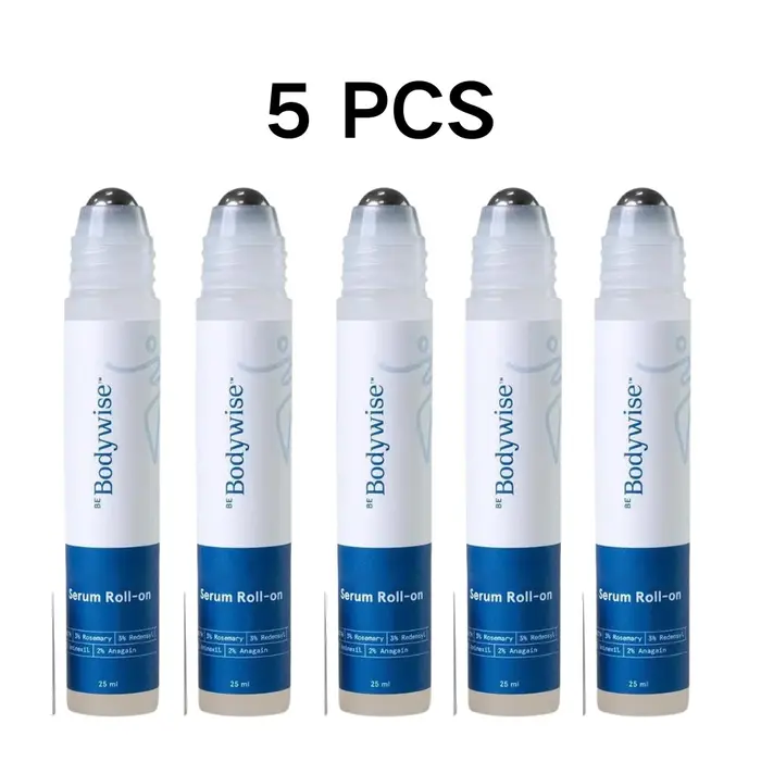 Sérum capillaire roll-on Bodywise à base de plantes naturelles