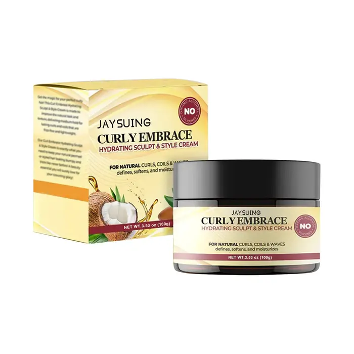 Crème volumisante pour cheveux bouclés