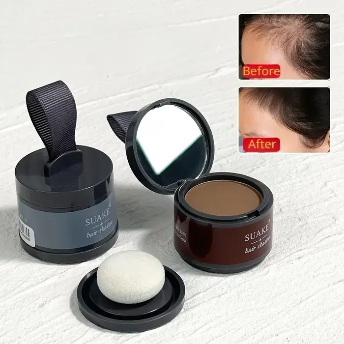 Poudre de contour de ligne de cheveux-réparation de cheveux et remplissage d'ombre outil de maquillage de remplacement de ligne de cheveux de front