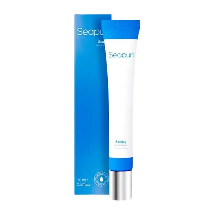 Ampoule capillaire Seapuri Scalpy, sérum anti-chute pour cheveux clairsemés, traitement revitalisant