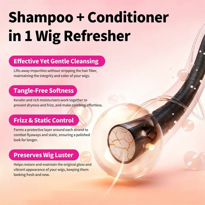 SEVICH 2-en-1 perruque shampooing 100ml
