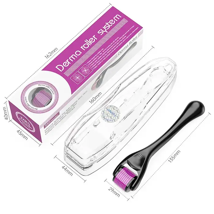 Derma Roller pour la Croissance des Cheveux et de la Barbe