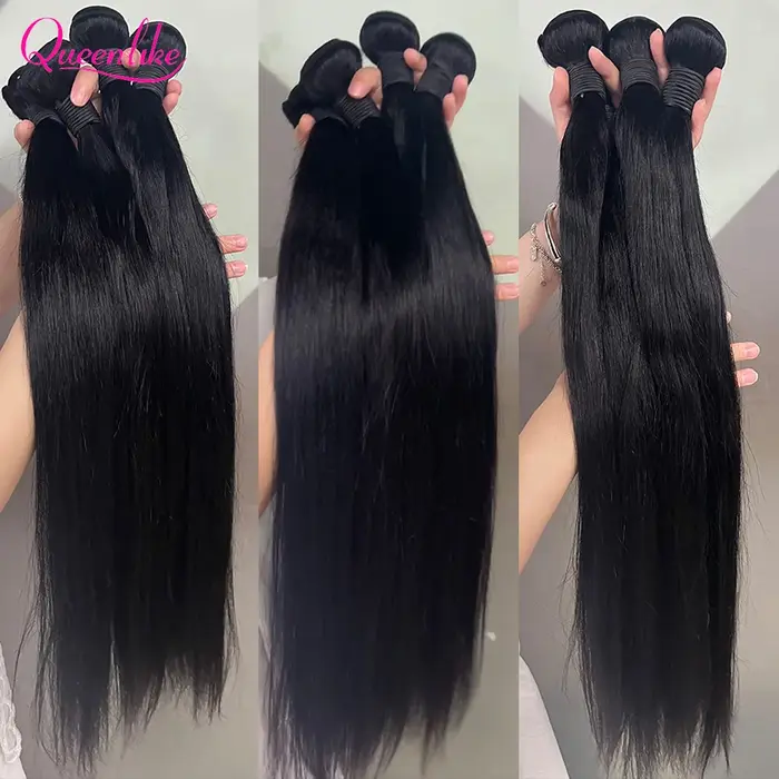 Queenlike 30 pouces paquets de cheveux humains brésilien