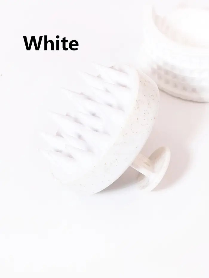 Brosse de lavage des cheveux, peigne de massage du cuir chevelu en silicone, brosse de massage du co