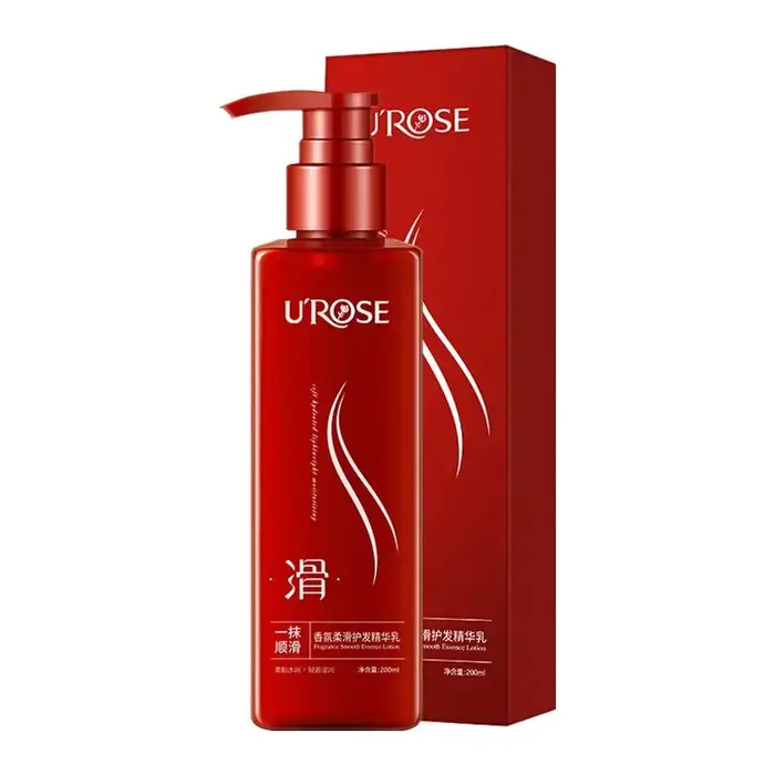 Après-shampooing lissant sans rinçage, 200ML-un toucher de soin magique des cheveux, parfum léger et