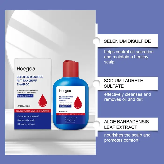 Nettoyant capillaire au sulfure de sélénium : nettoyage en profondeur