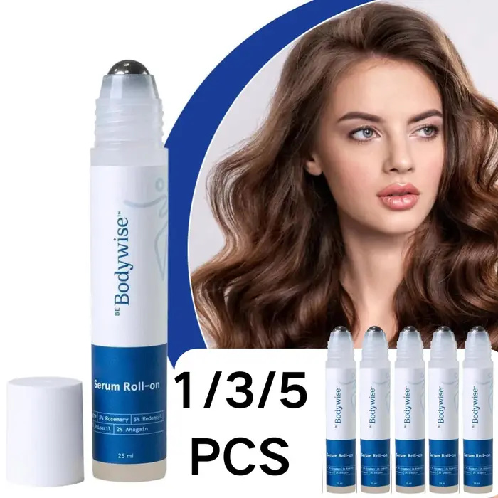 Bodywise Roll-on Ball romarin soin des cheveux Essence Anti-frisottis rafraîchissant contrôle de l'huile renforcement soin des cheveux sérum