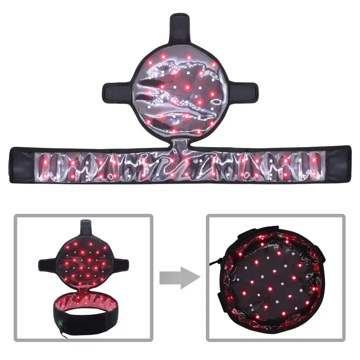 Capuchon de Massage pour thérapie à la lumière rouge LED, pour prévenir la perte de cheveux, utilisé pour le traitement professionnel de la perte de cheveux, réparation de la croissance sèche