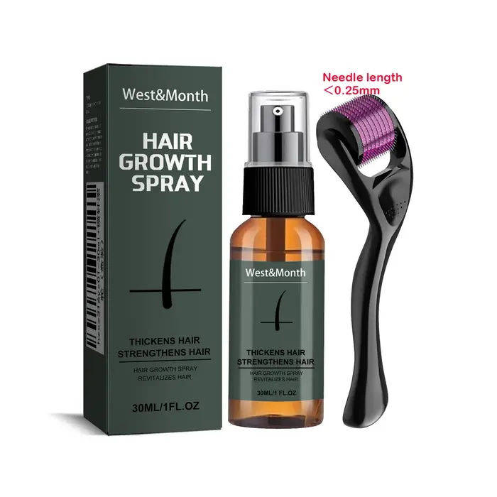 Kit de spray pour barbe homme avec micro-rouleau 0