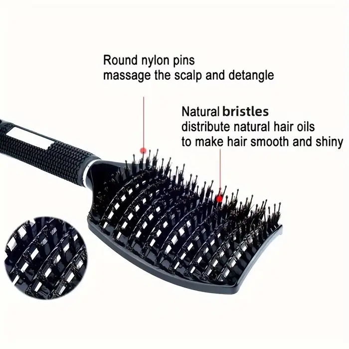 Brosse à cheveux magique de Massage du cuir chevelu pour femmes