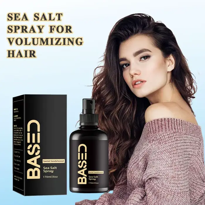 Spray capillaire au sel marin longue durée pour hommes et femmes
